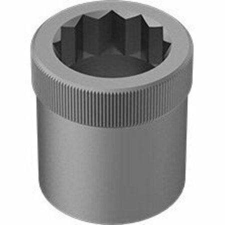 BSC PREFERRED Alloy Steel Socket Nut M10 x 1.5 mm Thread 92066A118